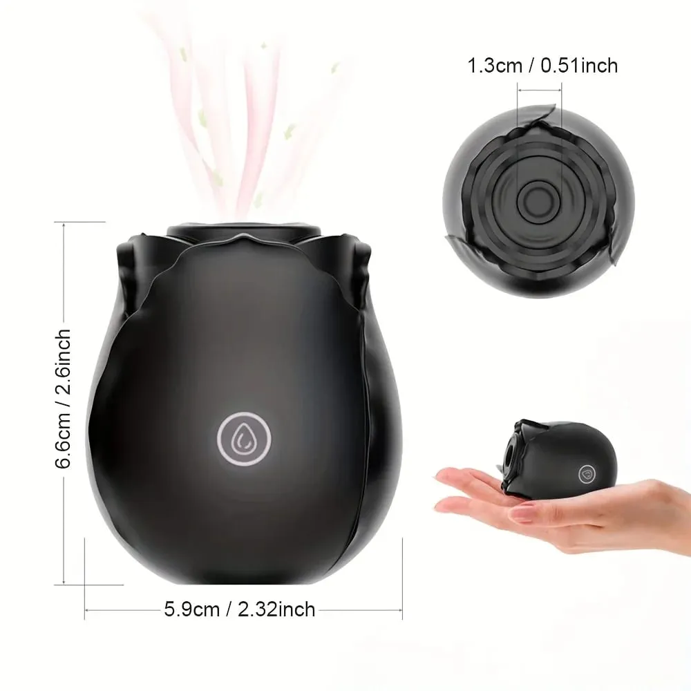 Rose Toy Sucking Vibrator for Women Clitoral Vibrator Nipple Stimulating with 10 Mind-Blowing Modes G Spot Massager Sex Toys — image 4