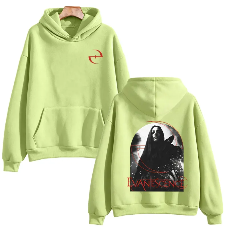 Sanctuary Logo Hoodie Evanescence Rock Band Pullovers Fashion Unisex High Street Sweatshirts Casual Long Sleeve Loose Streetwear — image 14
