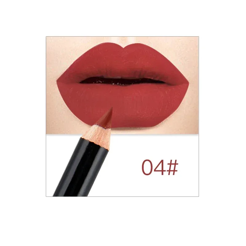 12 Colors Brand Lip Pencils Matte Lipliner Pencil Waterproof Makeup Lips 2020 Matte Lipstick Lip Liner Pen Smooth Nude Cosmetics — image 18