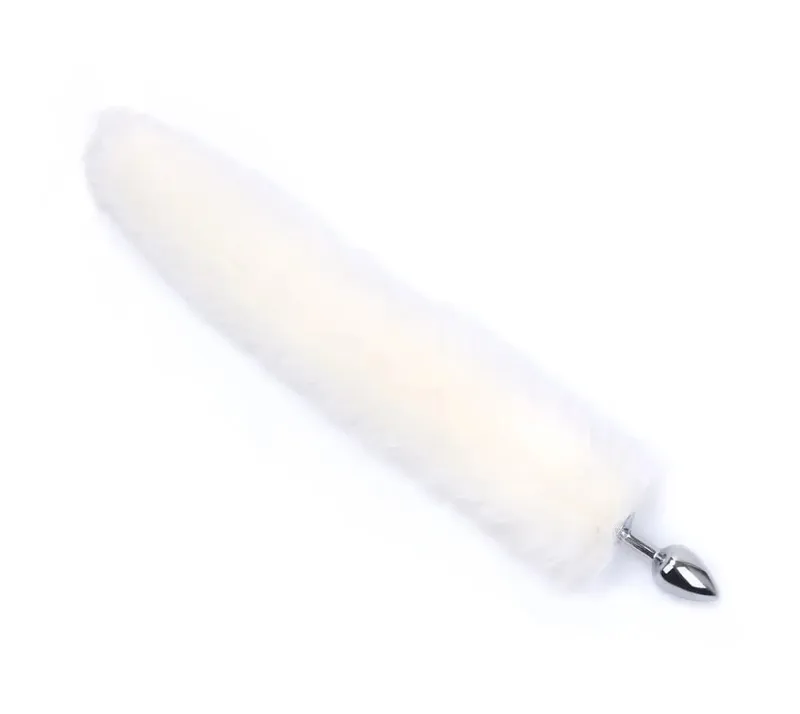Rabbit Tail Fox Tail Metal Anal Plug Sex Toy adult Product for Woman Anal Plug Dog Tails Slave Cosplay Fetish Gear Accessories — image 17