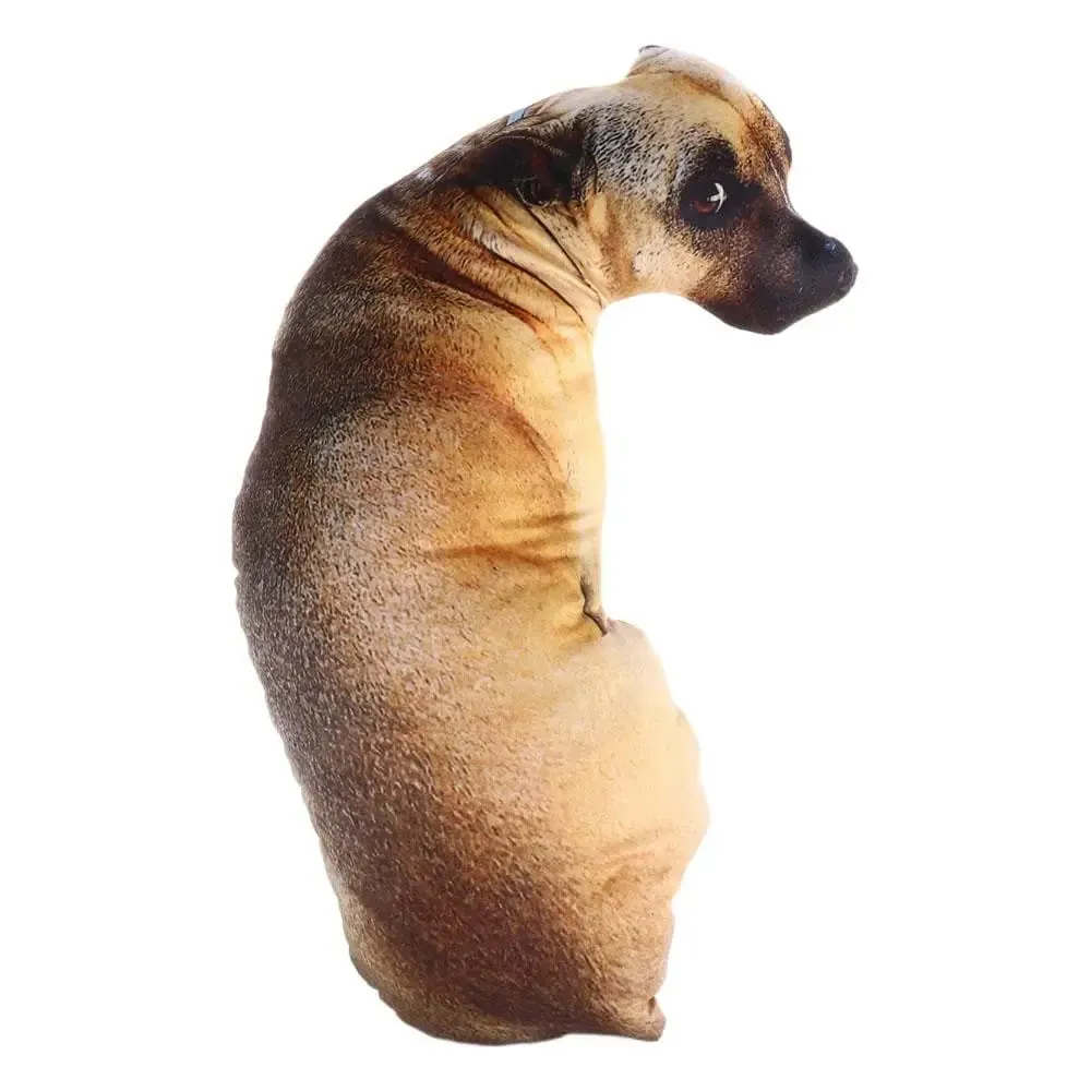 Cute 3D Lifelike Animal Throw Pillow Soft Creative Dog Pillow Cushion Home — image 12