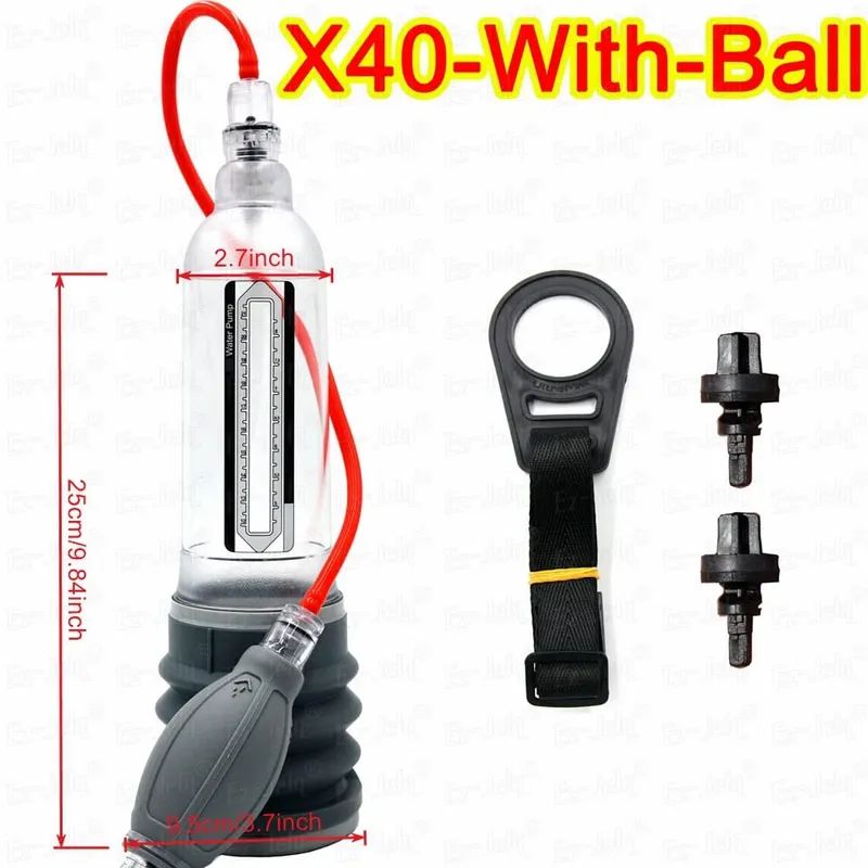 Péniszhosszabbító peremfeszítő pumpás szexjátékok férfi pénisz gyakorlópánt Dick-nagyítók Pro Quick Extender Pro 18+ — image 17
