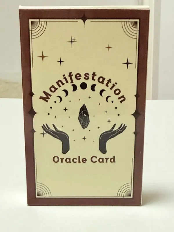 Manifestação oracle card 33 deck 10*6.3cm versão em inglês jogos de tabuleiro de tarô em todo o baralho
