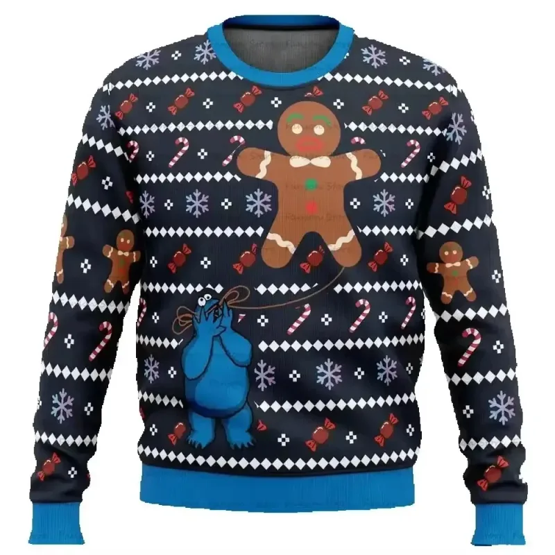 Captain Picard Star Trek Ugly Christmas Sweater Cartoon Anime Women Men Pullover Tops 2026 New Fashion Couple Hoodie Sweatshirt — image 7