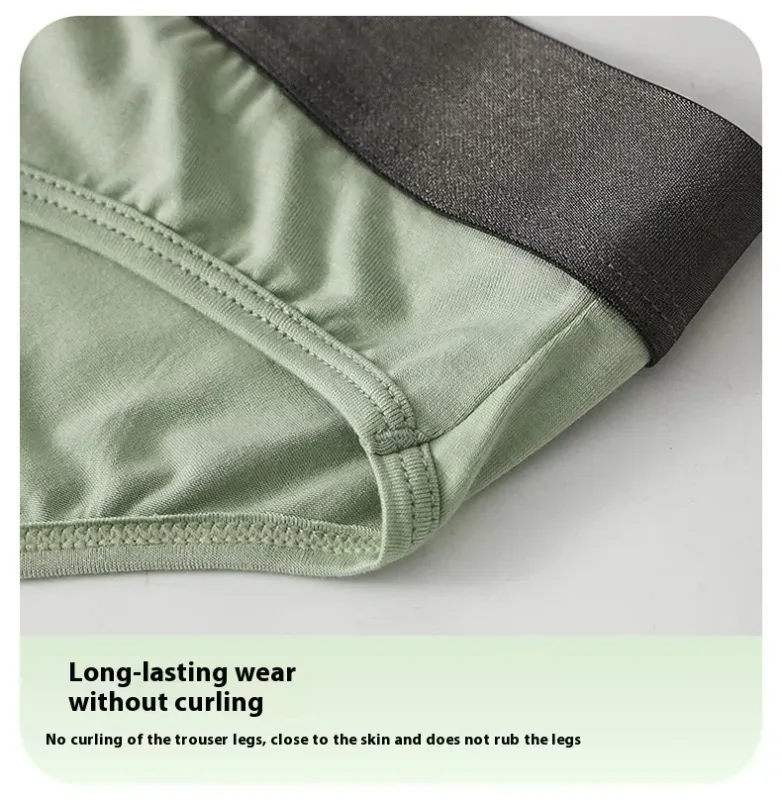 Men's Modal Briefs, Dual Separate Pouch Design, Ultra Thin Breathable High Stretch Underwear, Daily Comfort Wear — image 20