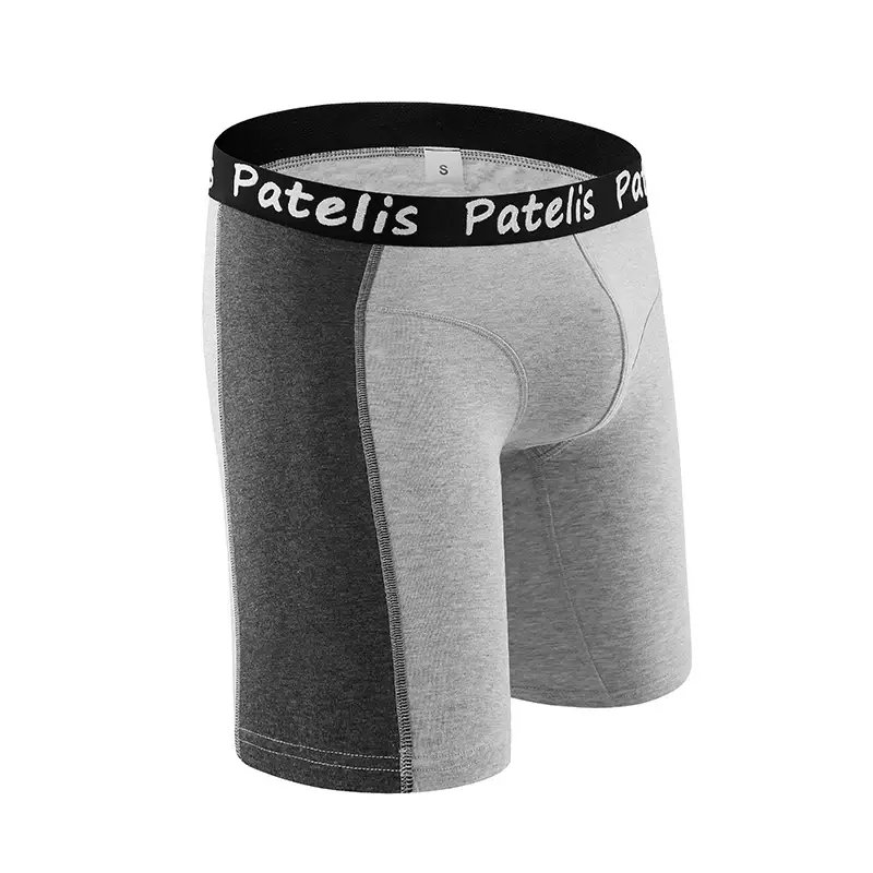 Cueca boxer masculina plus size para 80-180kg tamanho grande 6XL shorts boxer de algodão confortável — image 9