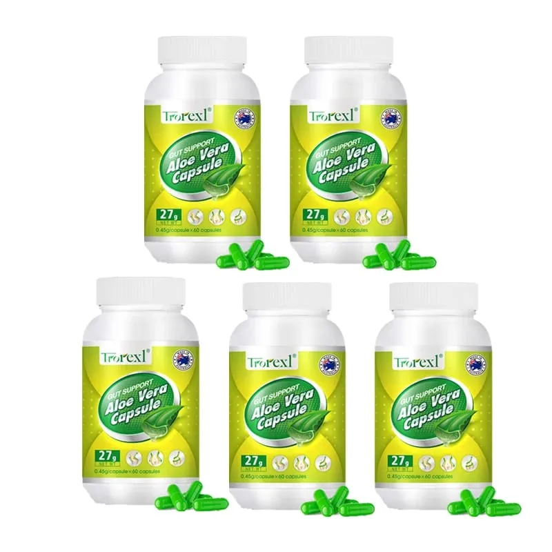 Produkty na hubnutí pro muže a ženy Aloe Vera Veganské kapsle na snížení chuti k jídlu — image 10