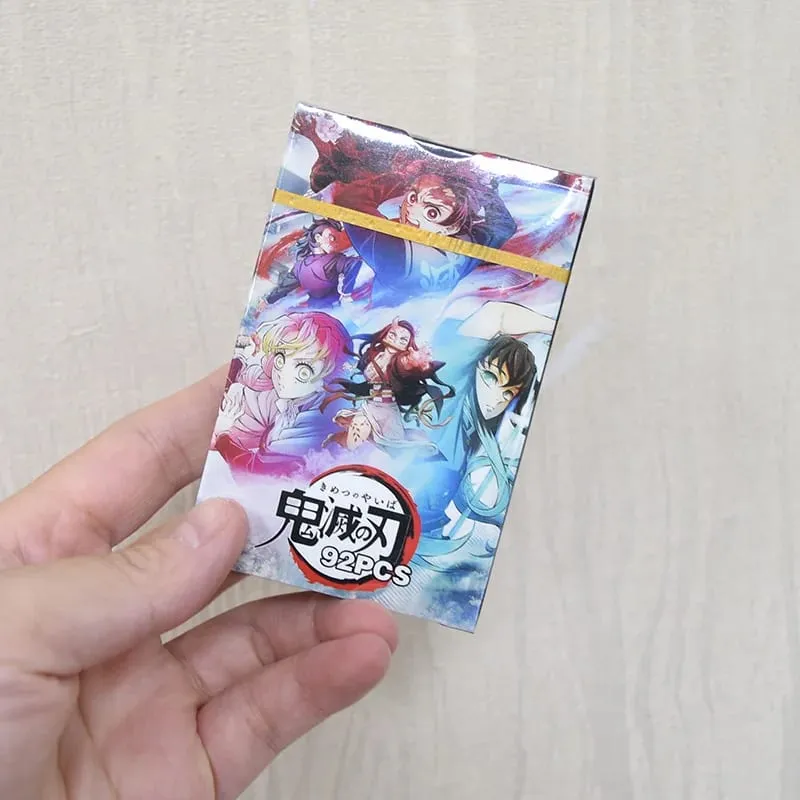Tarjeta postal de Anime Attack on Titan‌ Lomo, juguete Haikyuu boticario diarios Honkai Star Rail, tarjetas de colección con pegatinas de regalo