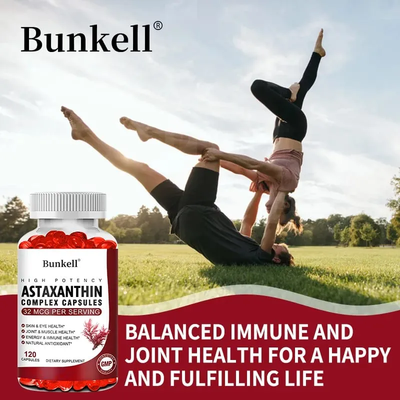 Astaxanthin 32 Mcg Supplement with EPA DHA Krill Oil Supports Healthy Vision Gut Health and Circulation Strong Antioxidant — image 6