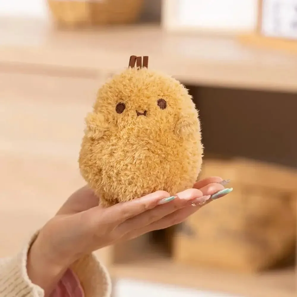 PP Cotton Small Potato Plush Doll Fluffy Plush Stuffed Funny Food Plush Doll Soft Ins Plant Spud Throw Pillow Kid Girl Boy — image 6