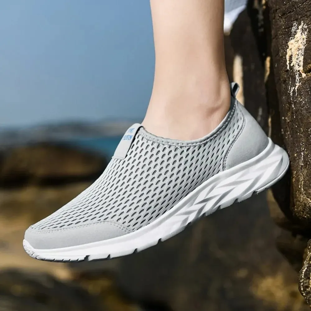 Mocassins légers pour hommes, chaussures de marche respirantes, confortables et décontractées, baskets Zapatillas Hombre Plus, nouvelle collection été 2026 — image 4