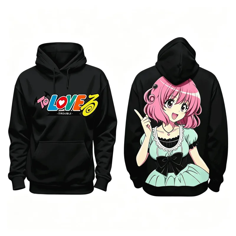 To LOVE-Ru Printed Oversized Unisex Vintage Loose hoodies for Men Women Fleece warm Casual Retro Fashion high quality Breathable — image 1