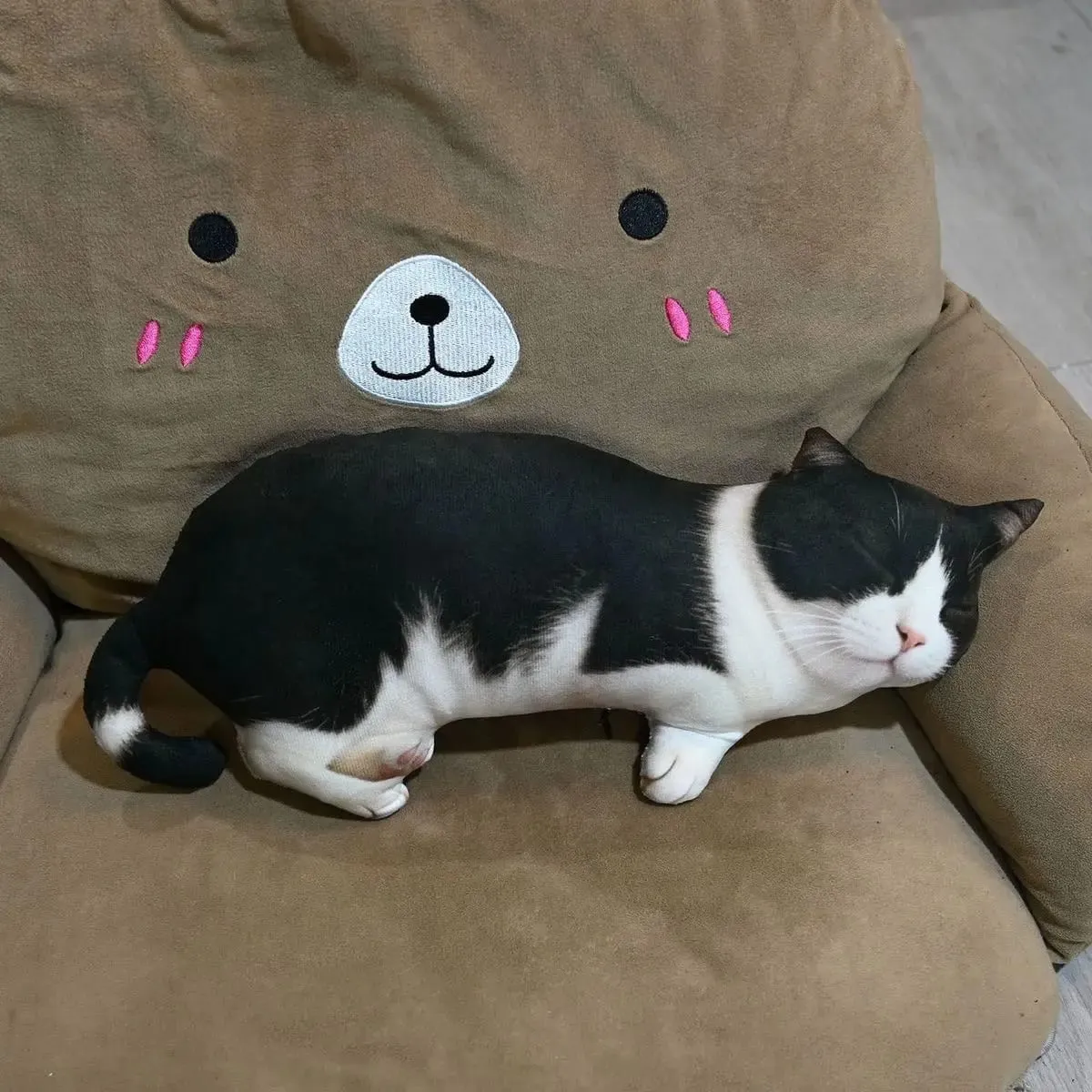 【In Stock】Cute Lifelike Simulation Pig Plush Toy Soft Sleeping Pillow Holiday Gift For Close Friends Home Sofa Decor Cushion