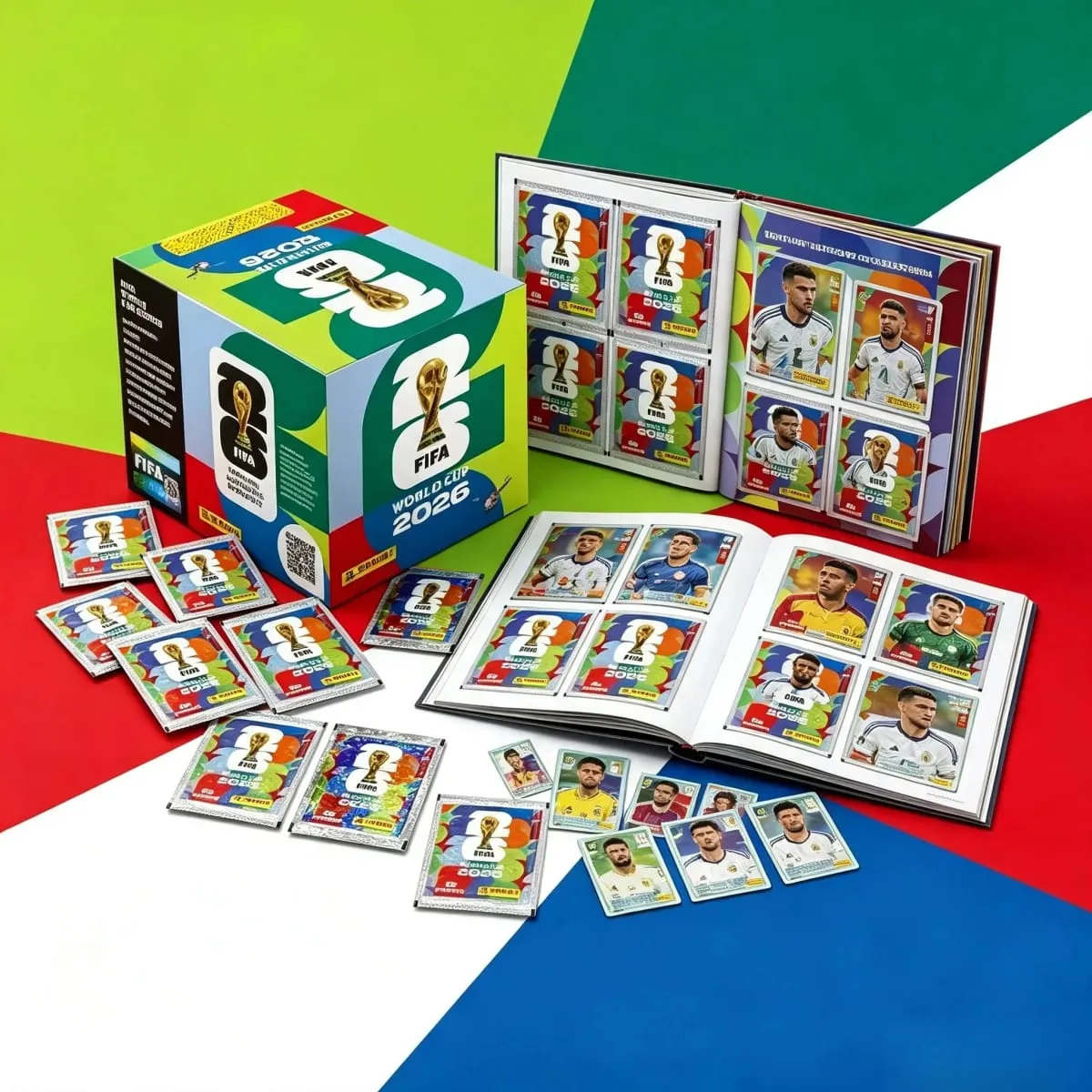 *//*2026 FIFA World Cup Panini Sticker Collection Blind Packs Football Stickers Album Sports Collectibles — image 1