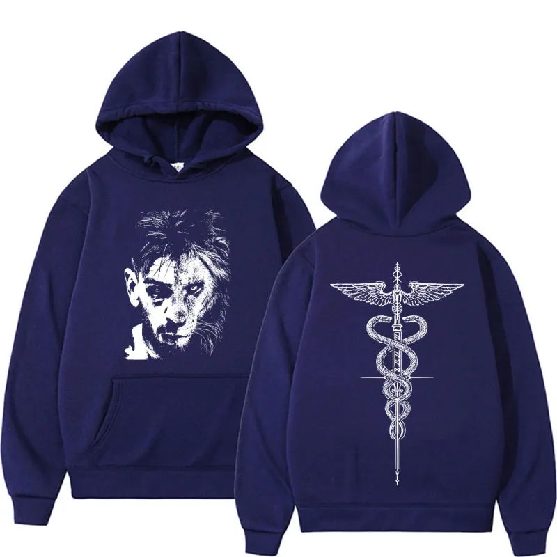 El Matador Ilia Topuria Tattoo Graphic Hoodies Men Women Harajuku Classic Gothic Sweatshirt Casual High Quality Oversized Hoodie — image 4