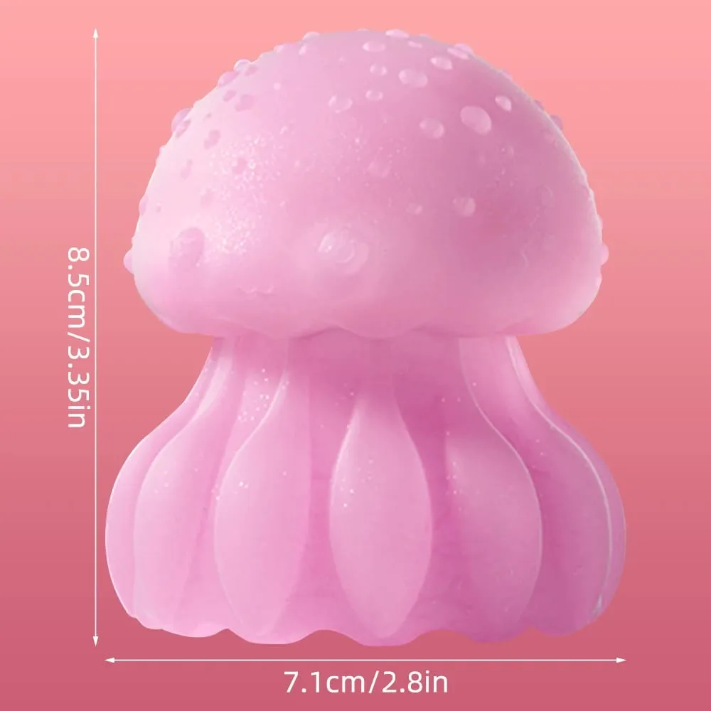 Tongue Licking Vibrator 10 Modes Vibration LED Rainbow Color Jellyfish Vibrator Nipple Clitoral Stimulator Sex Toy for Adults 18