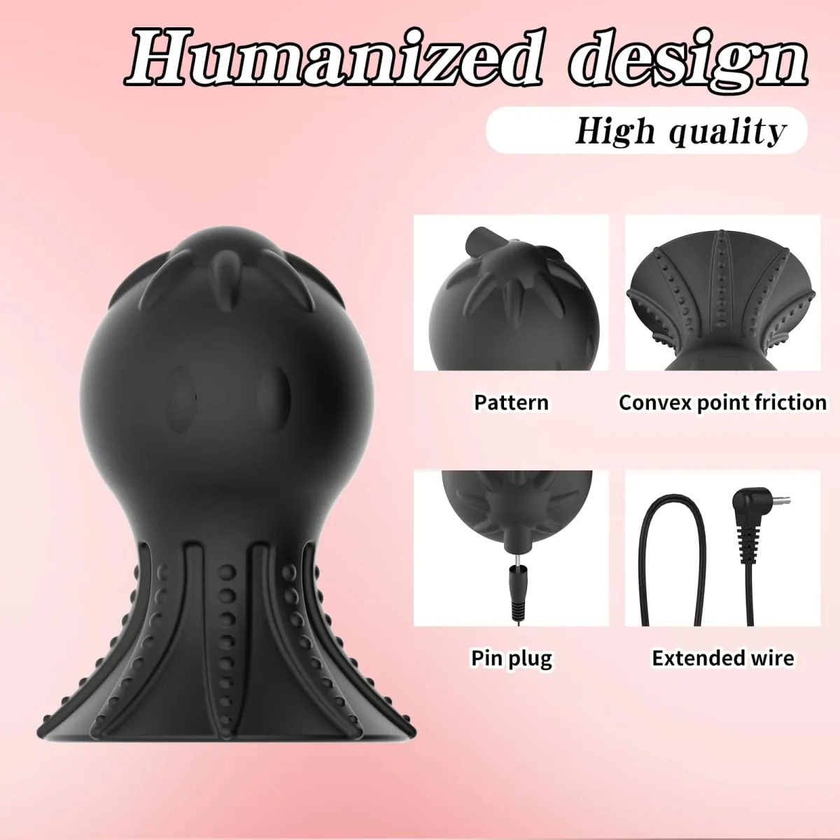 Electric Shocker Breast Pump Enlargement For Women Nipple Sucker Clitoris Suction Bondage E-stim Erotic Sex Toy Bdsm — image 5