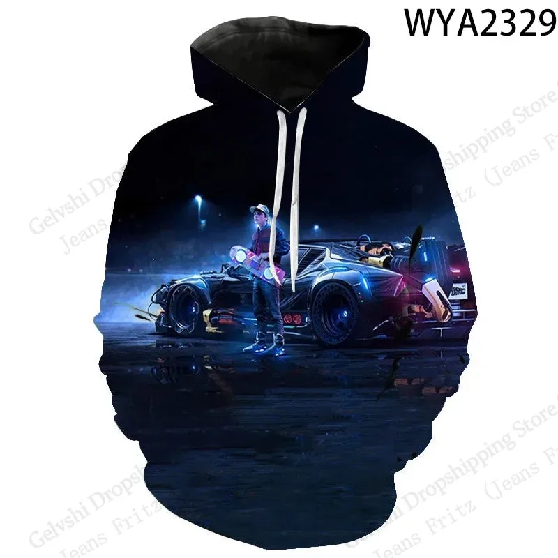 Movie Back To Future 3d Print Hoodie Men Women Fashion Hoodie Sweatshirt Outwear Coat Men Hoodies Winter Clothes Sportwear — image 10