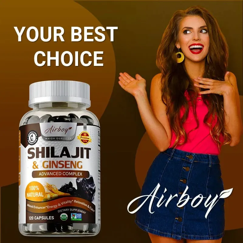 Shilajit und Ginseng – Energie- und Vitalitätsunterstützung, Verbesserung der geistigen Klarheit, Immununterstützung, Steigerung des Ausdauermuskelwachstums — image 5