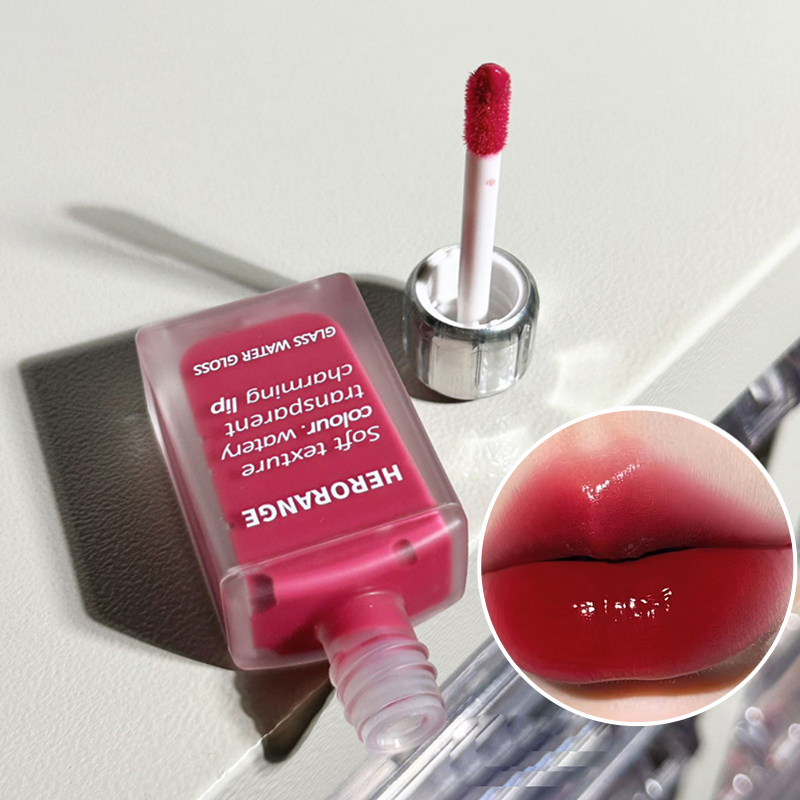 Laca de labios ligera similar al vidrio: fórmula hidratante con brillo de espejo; Iluminador de la piel y de larga duración a prueba de manchas — image 3
