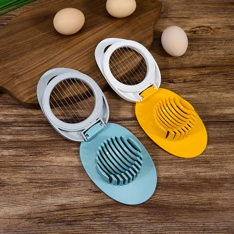 Multifunctional Egg Cutter 304 Stainless Steel Egg Slicer Fruit Salad Slicer Preserved Egg Separator Kitchen Gadget — image 2