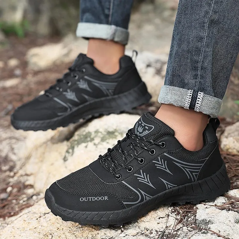 Men's High Quality Hiking Shoes Outdoor Trainers Climbing Shoe Male Trekking Sneakers Anti-slip Tactical Sports Walking Footwear