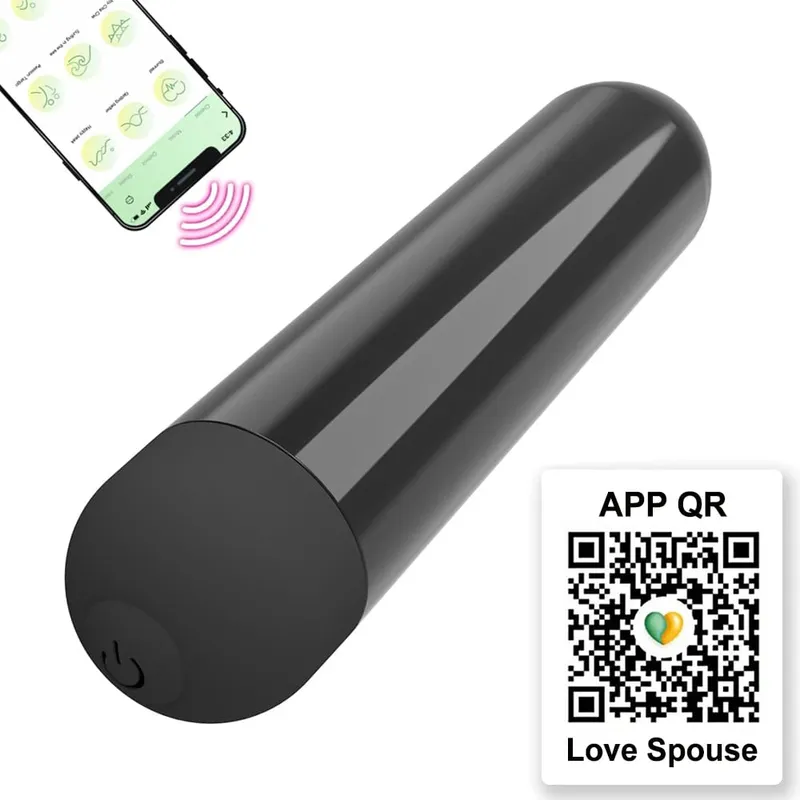 強力な弾丸バイブレーターアプリ Bluetooth 制御クリトリス G スポット刺激マッサージャーミニアナルプッシー刺激装置大人のおもちゃ女性のための