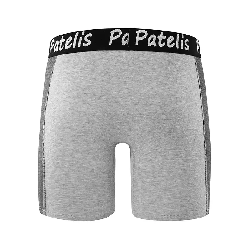 Cueca boxer masculina plus size para 80-180kg tamanho grande 6XL shorts boxer de algodão confortável — image 10