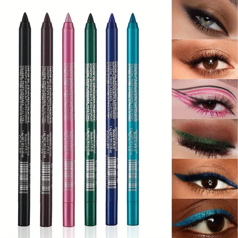 17 สี Pearlescent ดินสออายไลเนอร์สีสันสดใสกันน้ำ Long-Lasting Matte Smooth สวมใส่อายแชโดว์อายไลเนอร์ปากกาแต่งหน้า — image 24