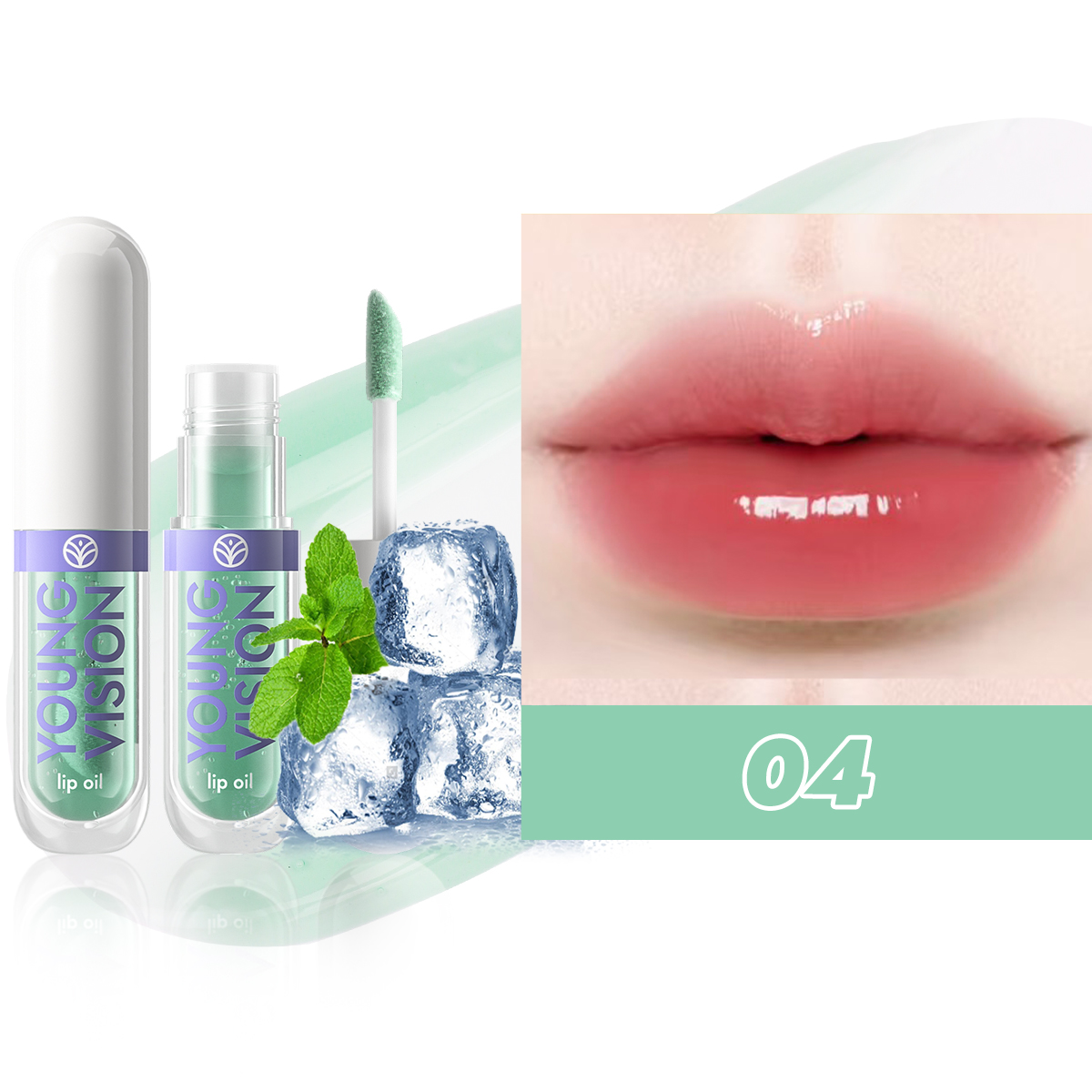 6 brilho labial que muda de cor, aroma frutado, hidratante e de longa duração, hidratação suave, tonalidade labial ativada por temperatura — image 13