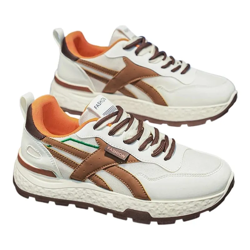 Men Casual Shoes Breathable Mesh Outdoor Running Sneakers Non Slip Couple Walking Lightweight Cushion Trainers Free Shipping — image 6