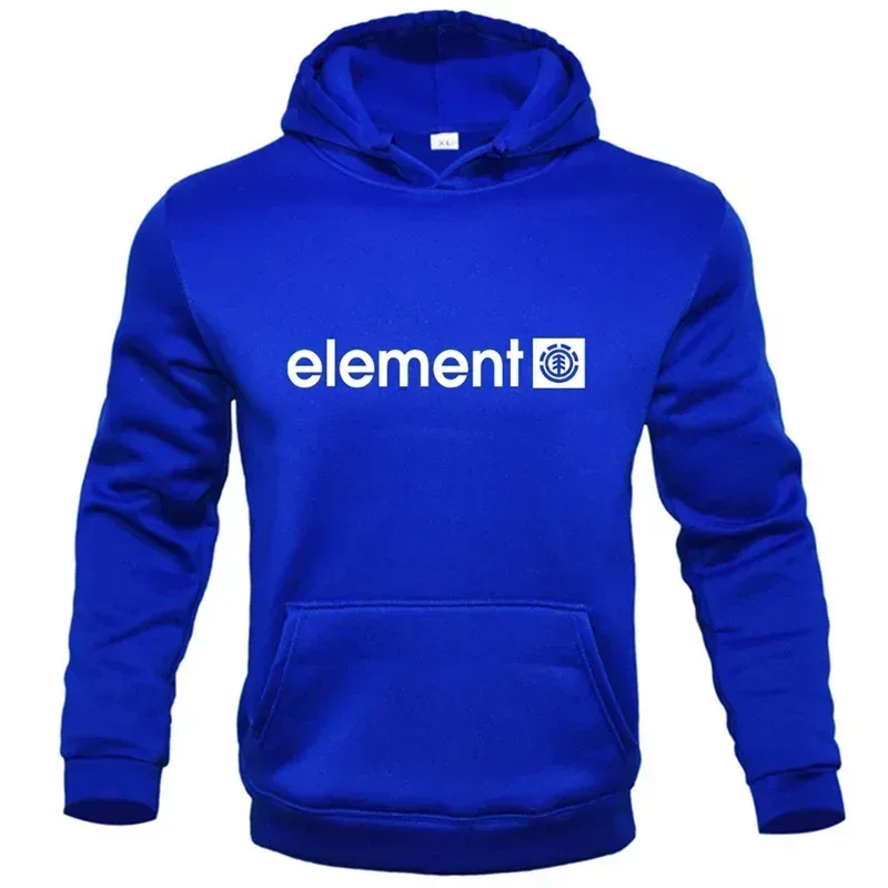 Spring Autumn Men's Hoodies Fleece Printing Sweatshirts Loose Casual Hooded Pullover Male Outdoor Sportwear Long Sleeve Tops — image 8