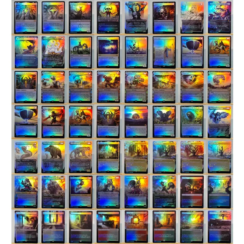 Tcg Proxy Cards Custom 56-Card Proxy Deck Set–High Quality The One Ring Complete Tabletop Strategy Card Set
