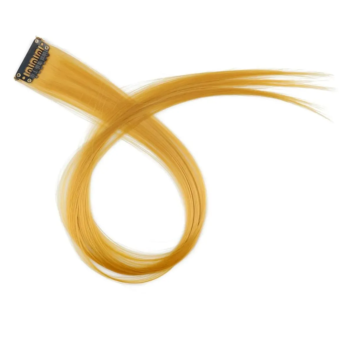 45cm Straight Clip‑on Synthetic Hair Pieces One‑Piece Bright Color Hair Extension Clips DIY Cosplay Hair Accessories — image 8