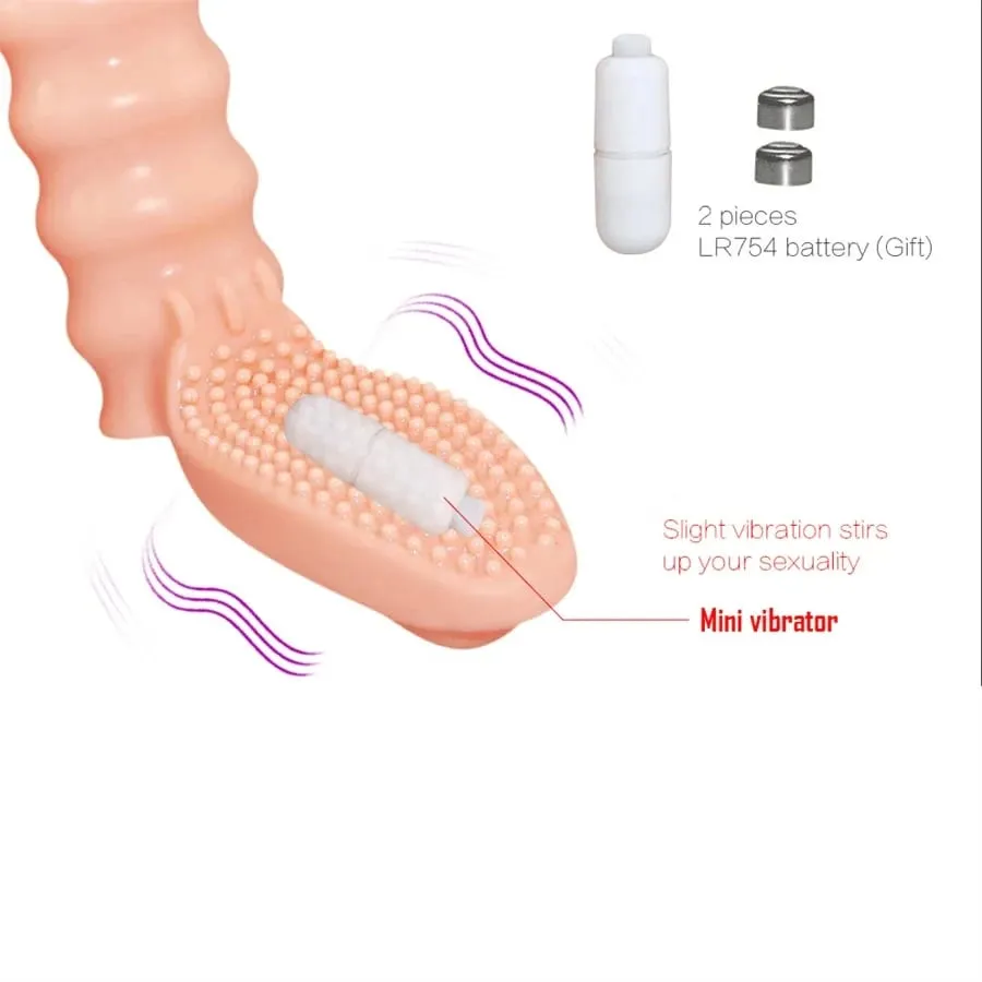 Párok Clitoral Vagina Finger G Spot Vibrátor Stimulátor Masszírozó Ujj Ujj Felnőtt játékok Erotikus szexjátékok nőknek Férfiak — image 4