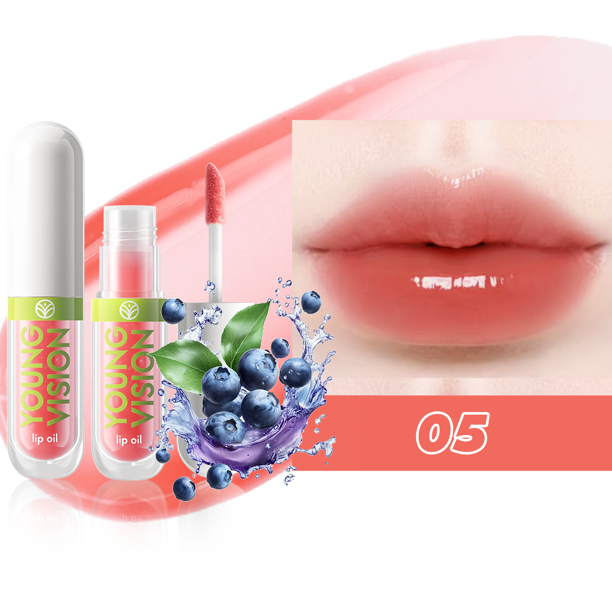 6 brilho labial que muda de cor, aroma frutado, hidratante e de longa duração, hidratação suave, tonalidade labial ativada por temperatura — image 14