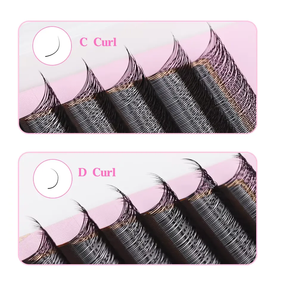 2D 3D 4D 5D W Shape Automatic Flowering Premade Fans Eyelash Extensions Natural Soft Individual Lashes Makeup Cilia — image 3