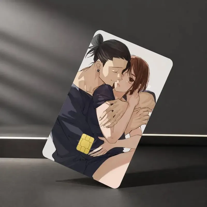 GetoShoko S-Suguru Geto S-Shoko Ieiri Sticker Film Tape Skin for Credit Card Debit Card Waterproof Stickers — image 3