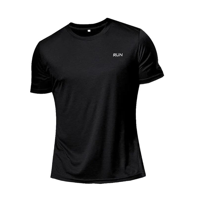 Men's Quick Dry Sports T-Shirt Short Sleeve Breathable Moisture Wicking Lightweight Gym Running Workout Top — image 11