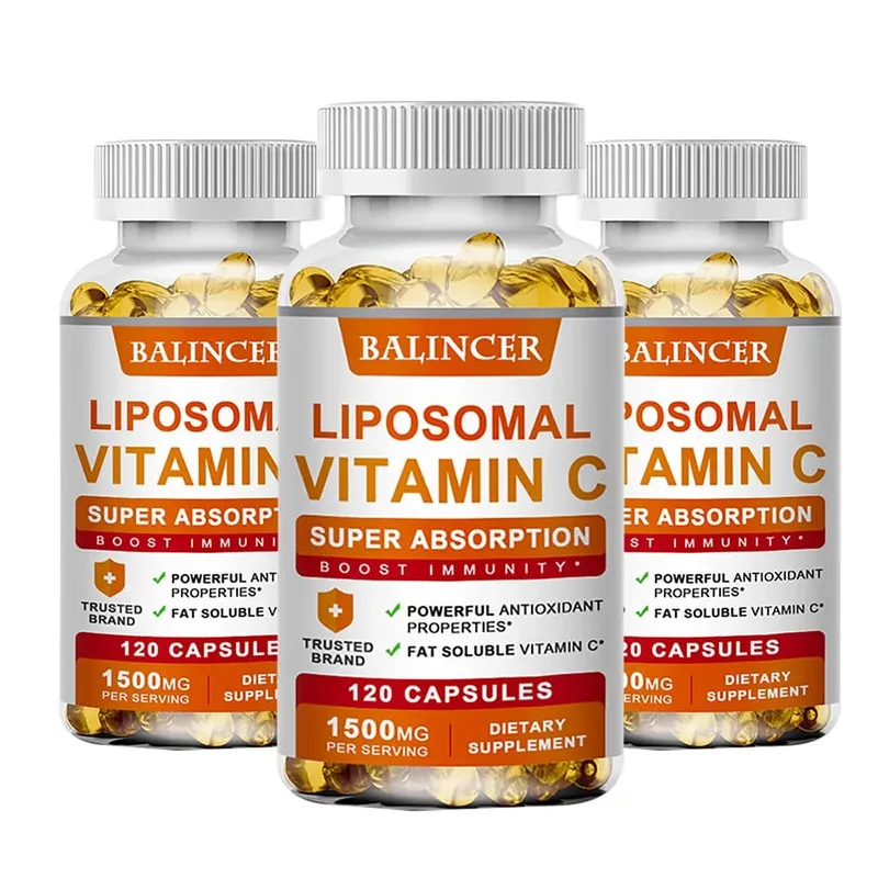 Liposomal Vitamin C Supports Antioxidant Health & Immune Function High Absorption Non-GMO Gluten Free – 120 Capsules — image 11
