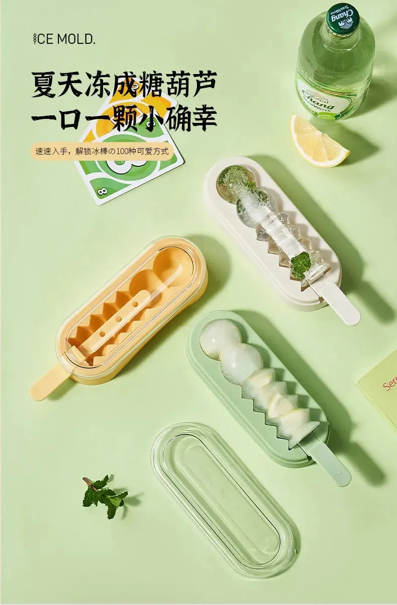Creative Tomatoes on Sticks Ice Cream Mold Food Grade Household Ice Lolly Silicone Mold — image 7