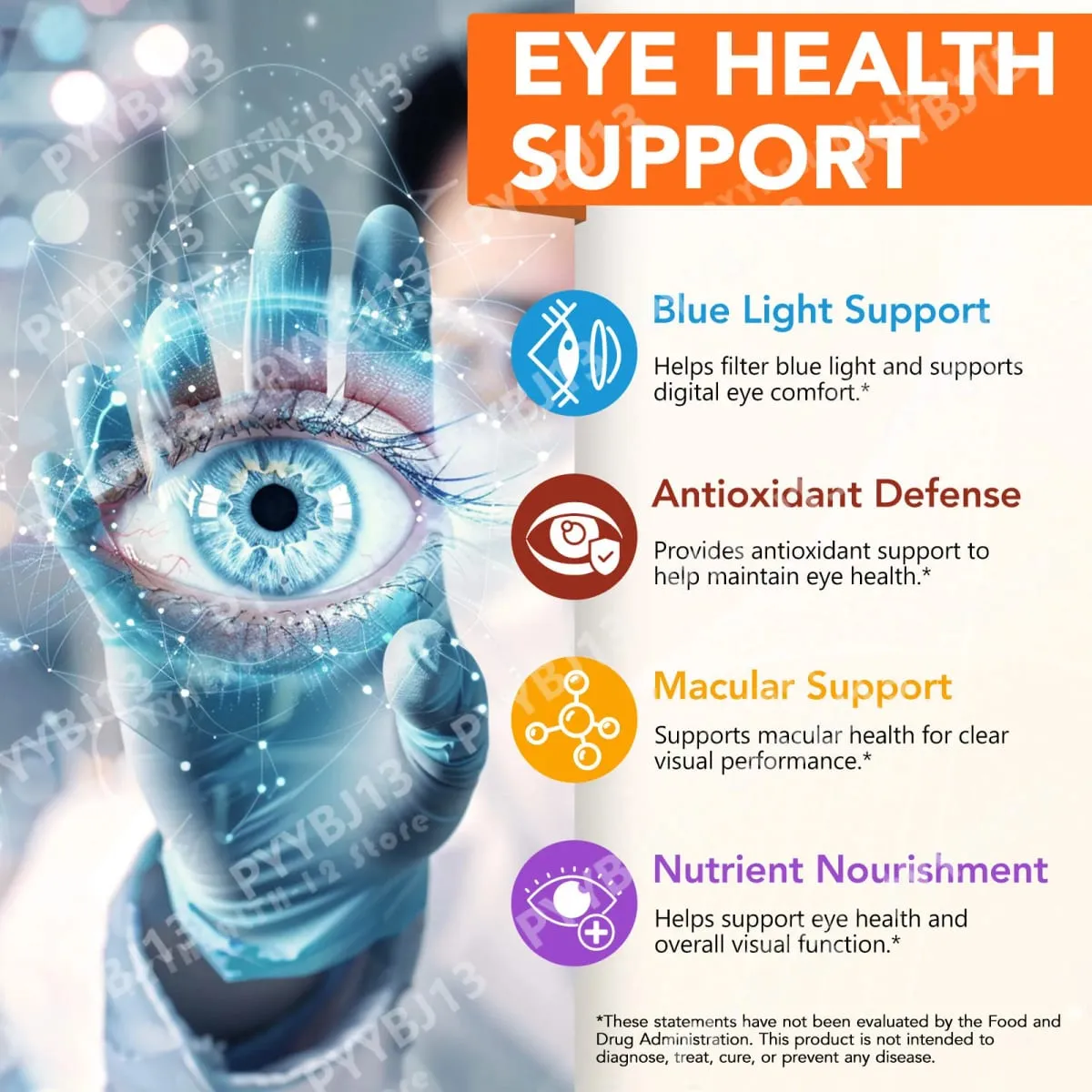 Acentiallabs Lutein Zeaxanthin Softgels 40mg Lutein & 8mg Zeaxanthin 120 Count Blue Light Filter Macular Protection Eye Care