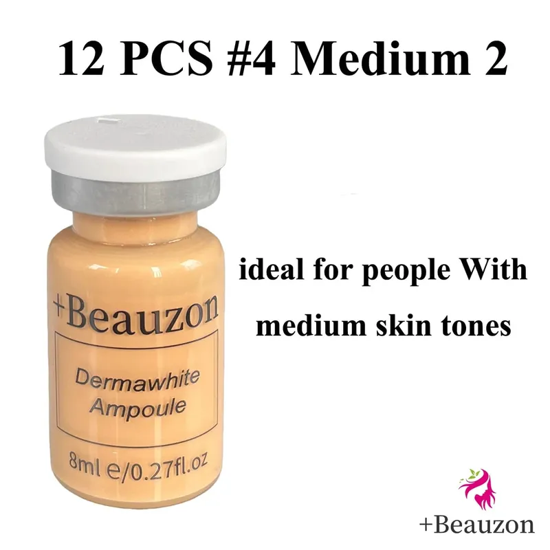 8ml บีบีครีม Hyaluronic Acid Facial Glow Serum Ampoule Essence Peptide Moisturizing Foundation Skin Rejuvenation Care Beauzon — image 20