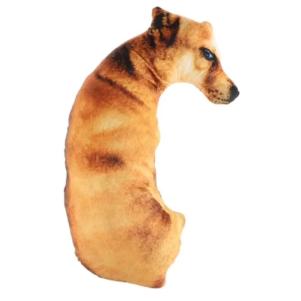 Cute 3D Lifelike Animal Throw Pillow Soft Creative Dog Pillow Cushion Home — image 10