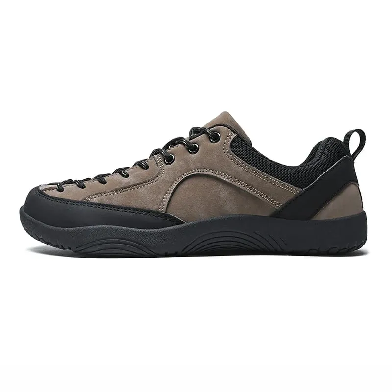 Unisex Barefoot Wide Toe Running Shoes Minimalist Artificial Leather Walking Sneakers Lace Up Lightweight Breathable Shoes — image 7