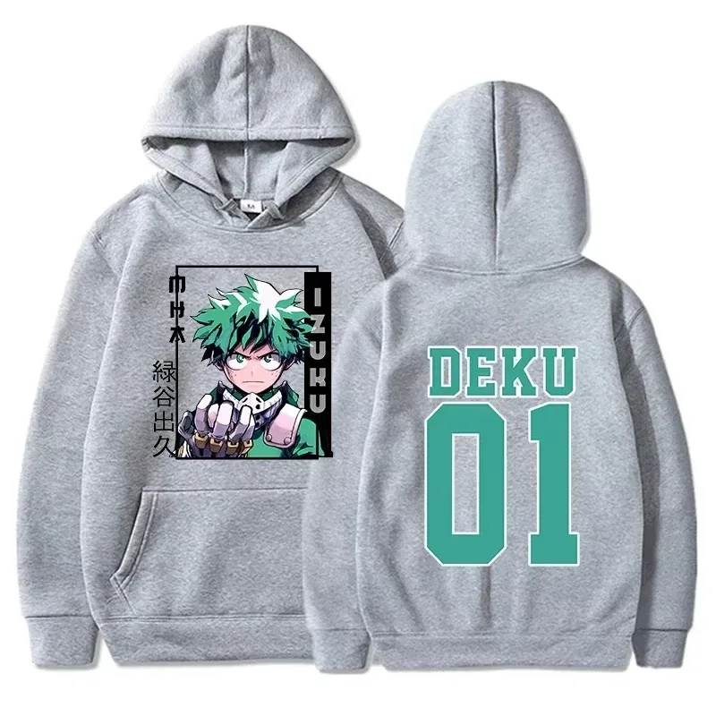 My Hero Academia Hoodie Deku Anime Streetwear Graphic Print Unisex Men Women Oversized Casual Sweatshirts Long Sleeve — image 6