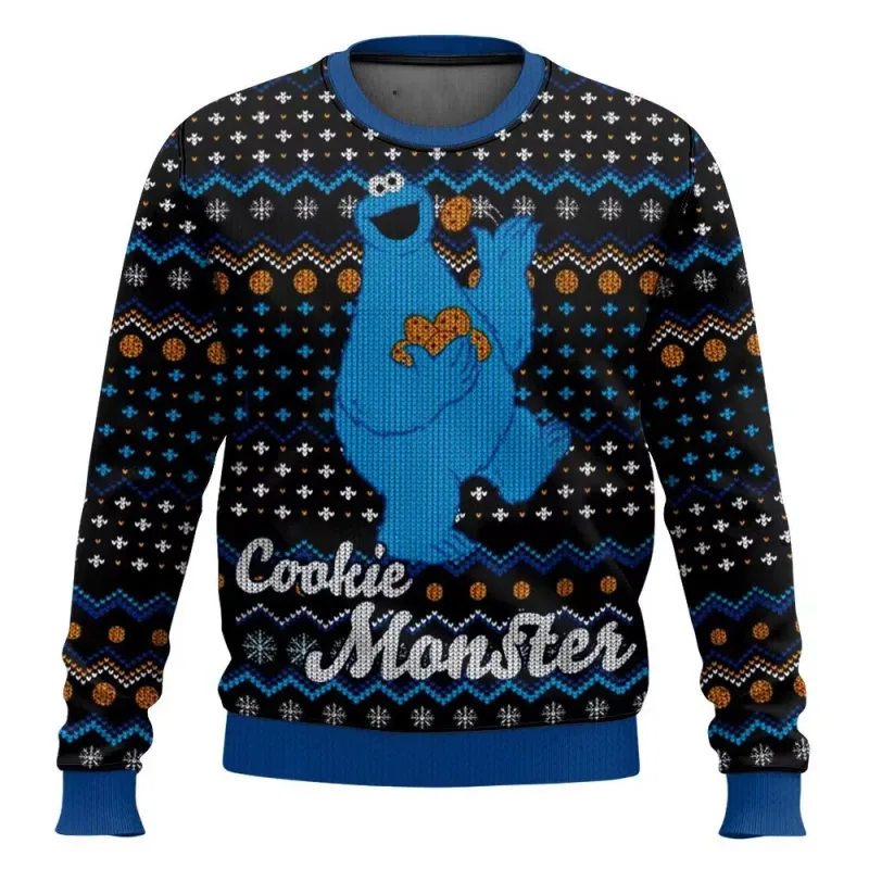 Captain Picard Star Trek Ugly Christmas Sweater Cartoon Anime Women Men Pullover Tops 2026 New Fashion Couple Hoodie Sweatshirt
