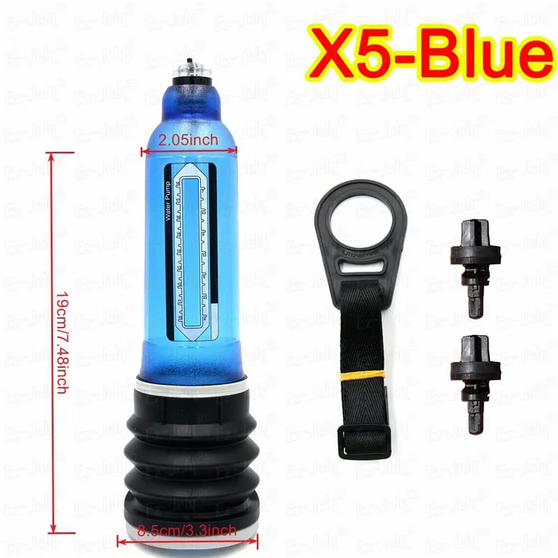 X5 X7 X9 Male Enlargement Penis Extender Stretcher Edge System Sex Toys for Men Penile Pump Enhancer Strap Kit Male Masturbator
