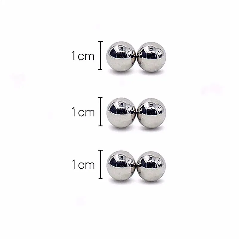 Ultra kraftfulla magnetiska klot Bröstvårtsklämma BDSM Bondage Stimulator Klitoris blygdläppar Bröstvårtan Creative Fidget Magnets Sexleksaker för vuxna