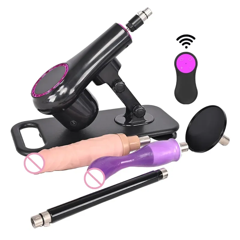 NEW Automatic Wireless Sex Machine for Woman Adjustable Masturbating Pumping SexToys for Men Couples Sex products